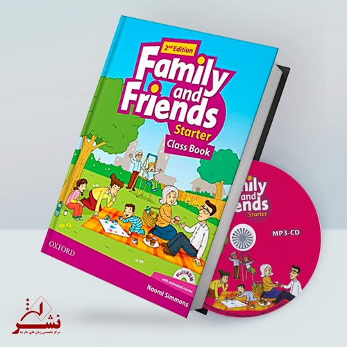 کتاب family and friends starter - آموزشگاه زبان نشر اهواز